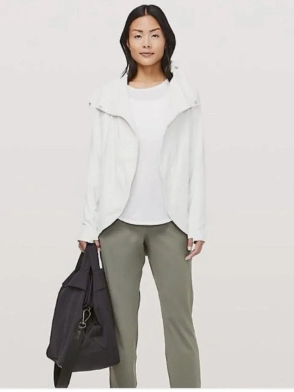 Lululemon Rulu Rally Wrap Cardigan in Heathered Ocean Mist | Size 6